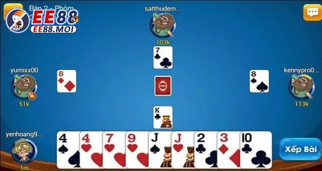 Cách nhớ bài Phỏm EE88 là chìa khóa giành chiến thắng