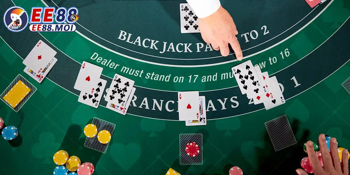 Kỹ năng chơi bài black jack EE88 đỉnh cao